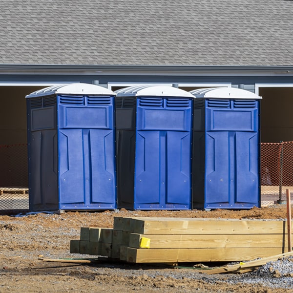 can i customize the exterior of the porta potties with my event logo or branding in Derby